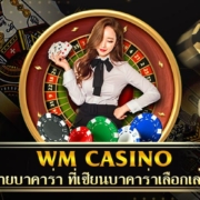 WM Casino ค่ายบาคาร่า ที่เซียนบาคาร่าเลือกเล่น