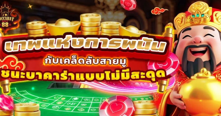 เทพแห่งการพนัน กับเคล็ดลับสายมู ชนะบาคาร่าแบบไม่มีสะดุด