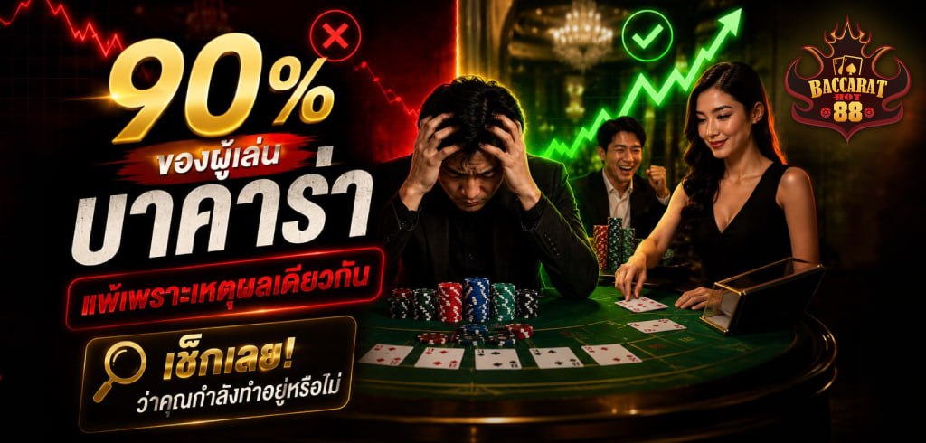 บาคาร่า 2026 ทุน 1,000 เล่นยังไงไม่หมดไว? สูตรบริหารเงินสำหรับสายทุนน้อย