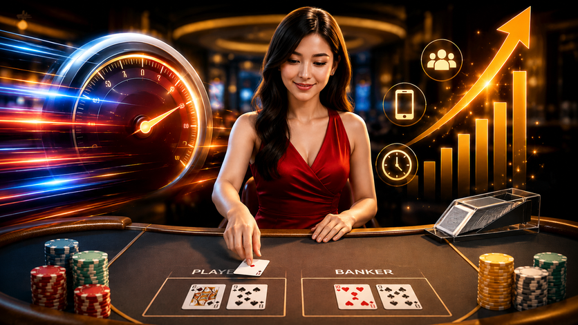 ทำไม Speed Baccarat ถึงได้รับความนิยมมากขึ้นในปี 2026